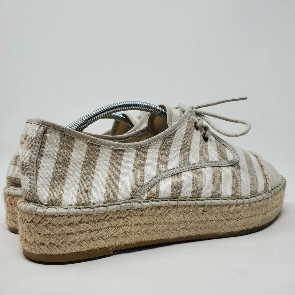 Andre Assous Charlie Striped Canvas Espadrille